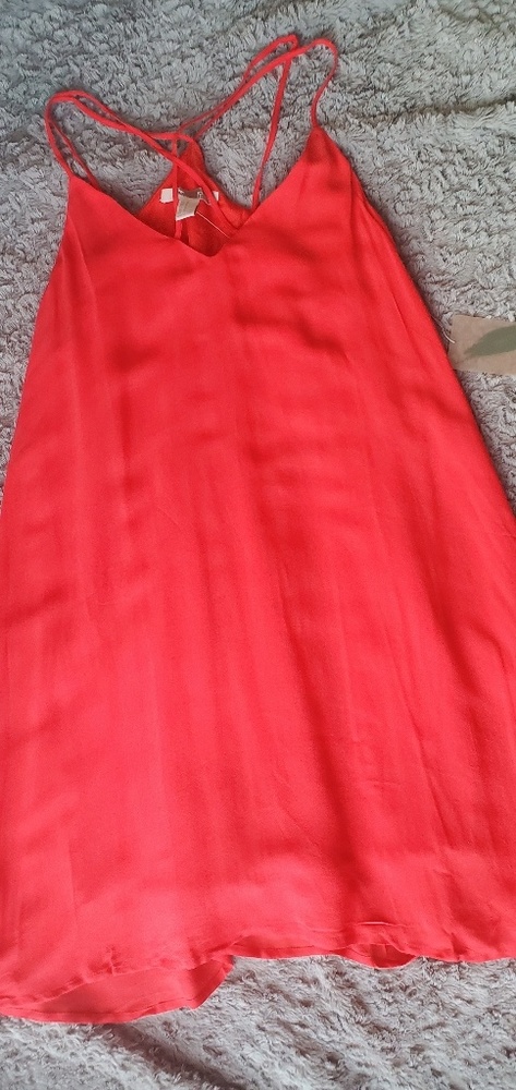 Red H&M dress